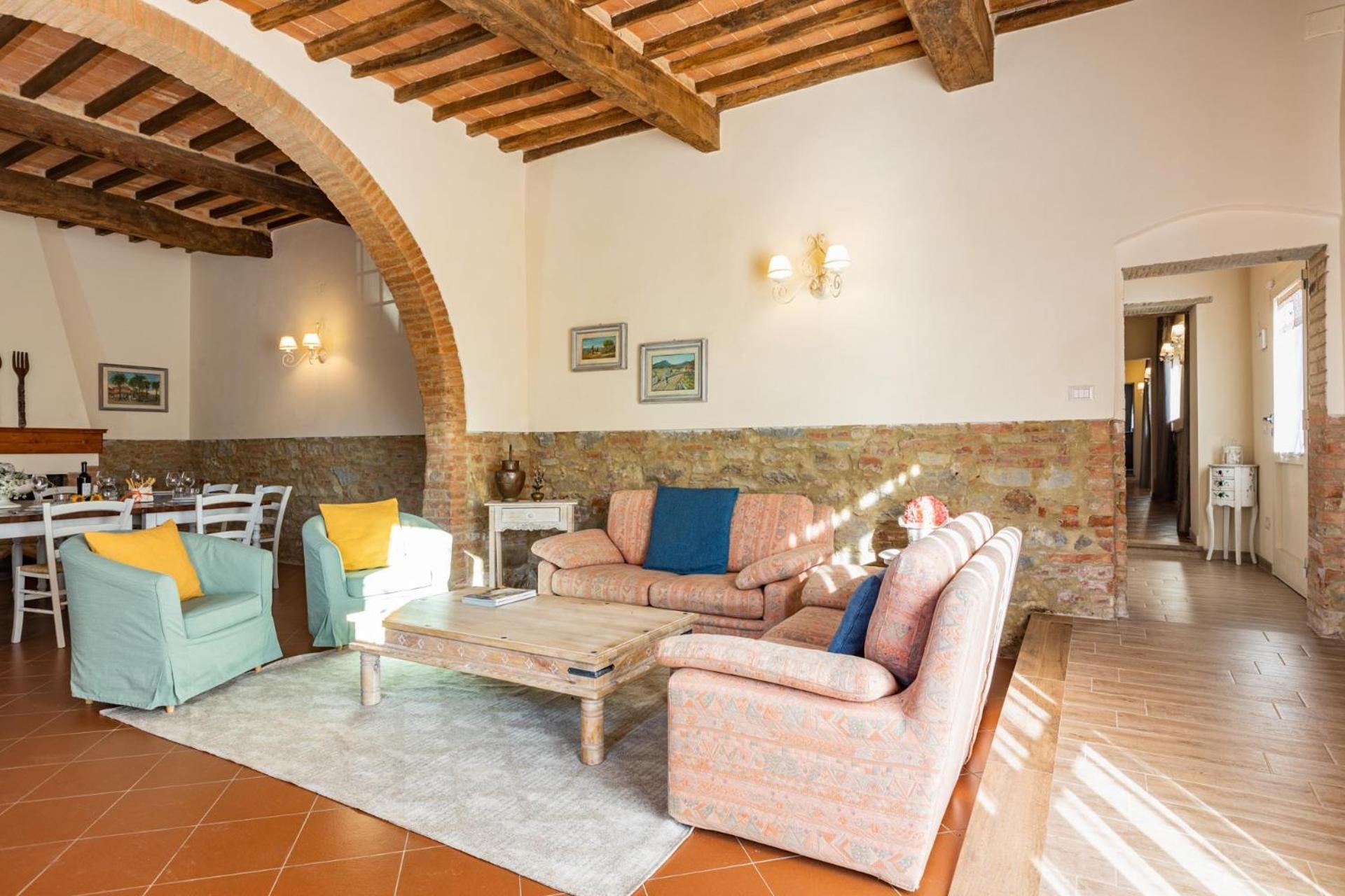 Gorgeous Villa Peccioli, With Private Pool, Ac, Wifi Legoli Bagian luar foto