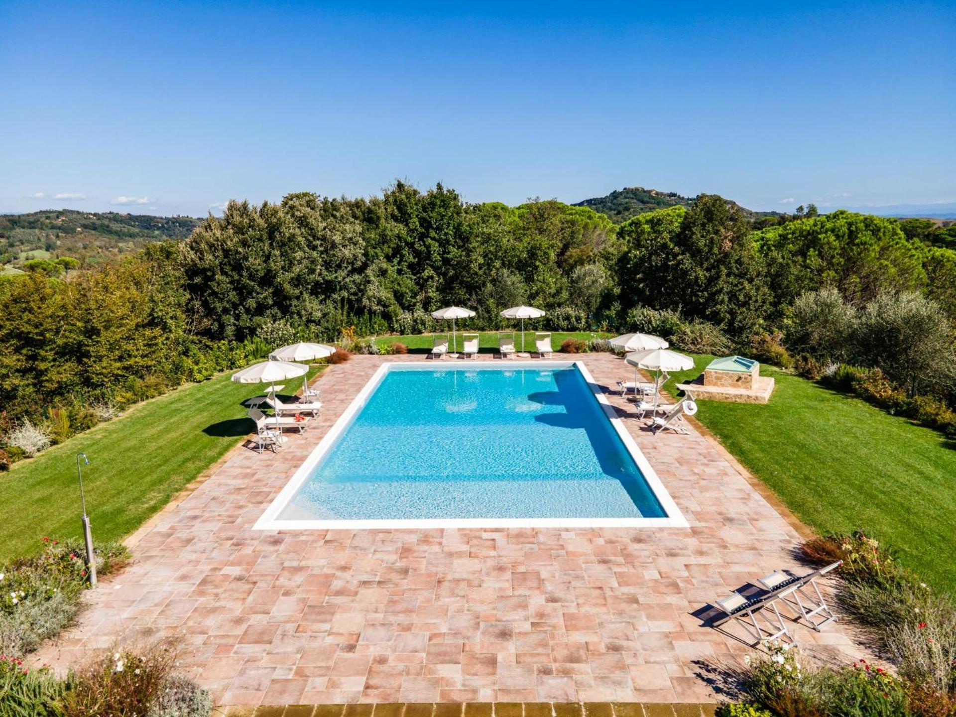 Gorgeous Villa Peccioli, With Private Pool, Ac, Wifi Legoli Bagian luar foto